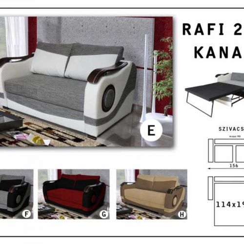 Rafi 2-es kanapé